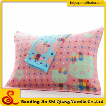 Wholesale children pillow covers, cotton pillow towel